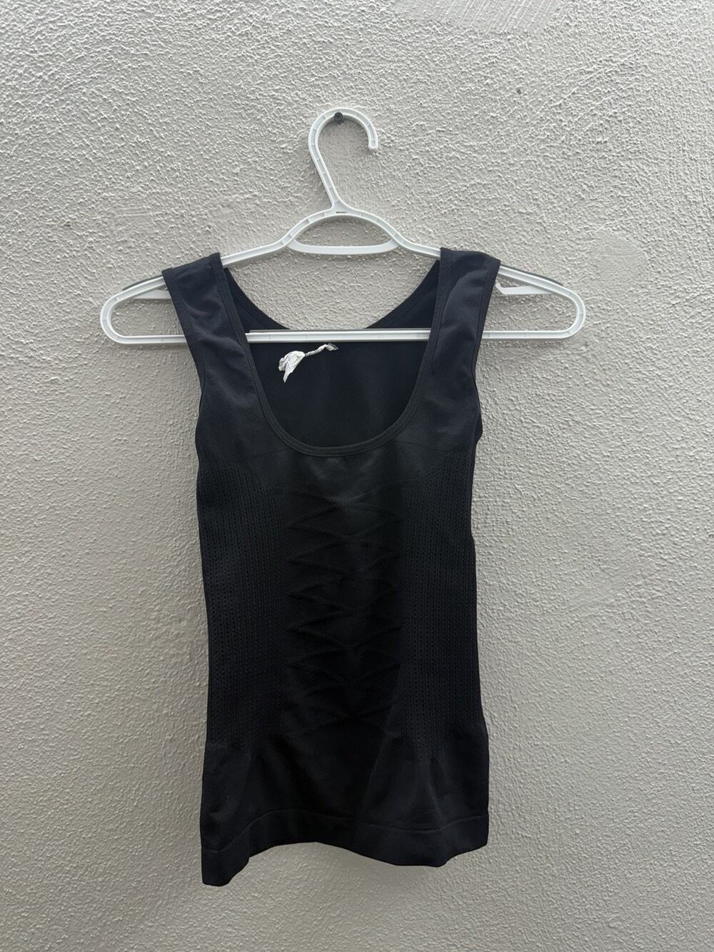 Shein Shapewear Tank Top One Size Black Tank Top Set of Two